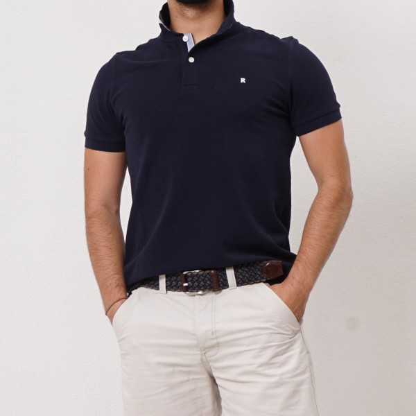 piquet polo shirt (premium) w/ applications