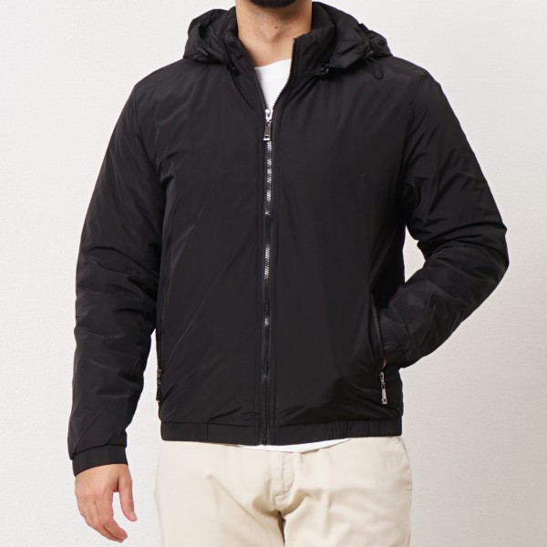 Waterproof jacket with hood