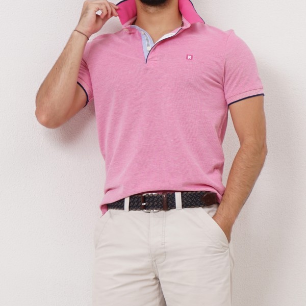 piquet polo shirt (premium) w/ applications