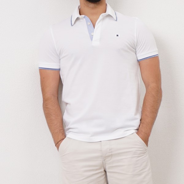 piquet polo shirt (premium) w/ applications