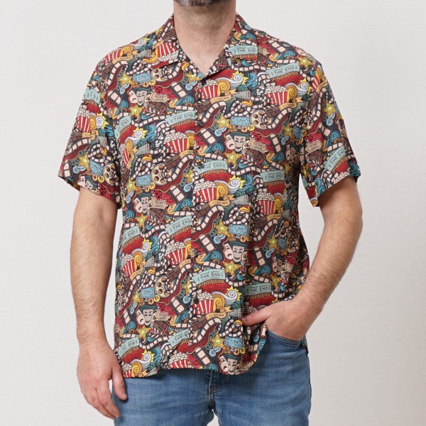 viscose printed shirt