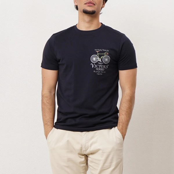 Cotton t-shirt with print
