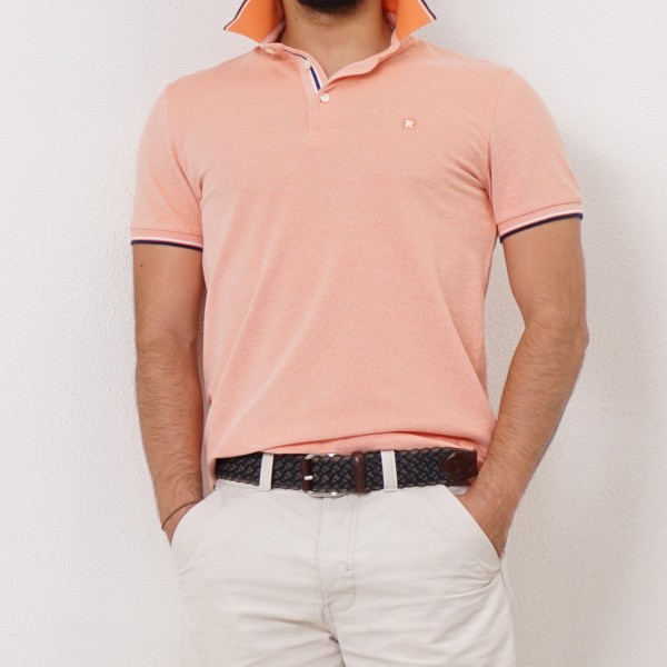 piquet polo shirt (premium) w/ applications
