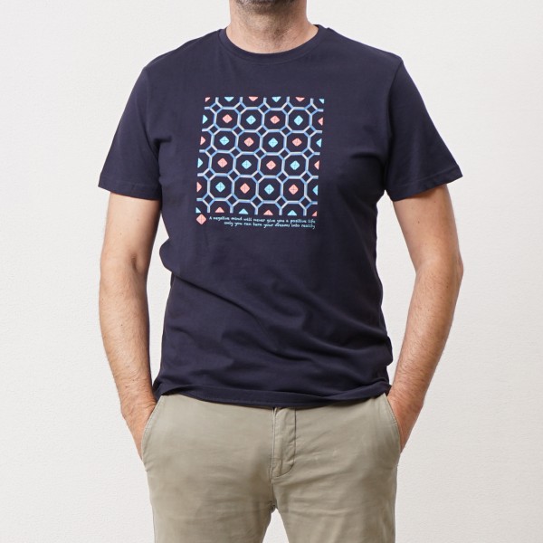 Cotton t-shirt with print