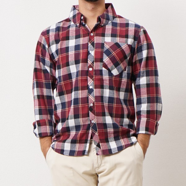plaid flannel shirt