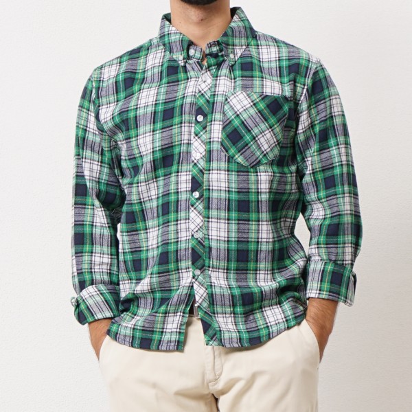 plaid flannel shirt