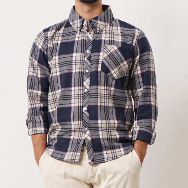 plaid shirt in flannel