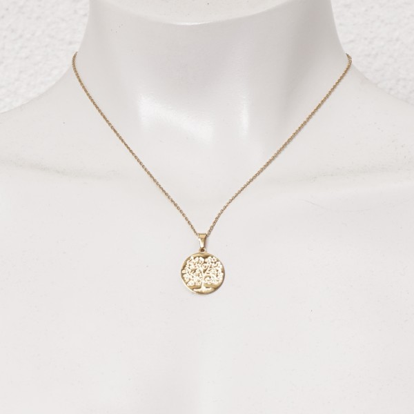 Stainless steel (surgical steel) necklace, nickel-free