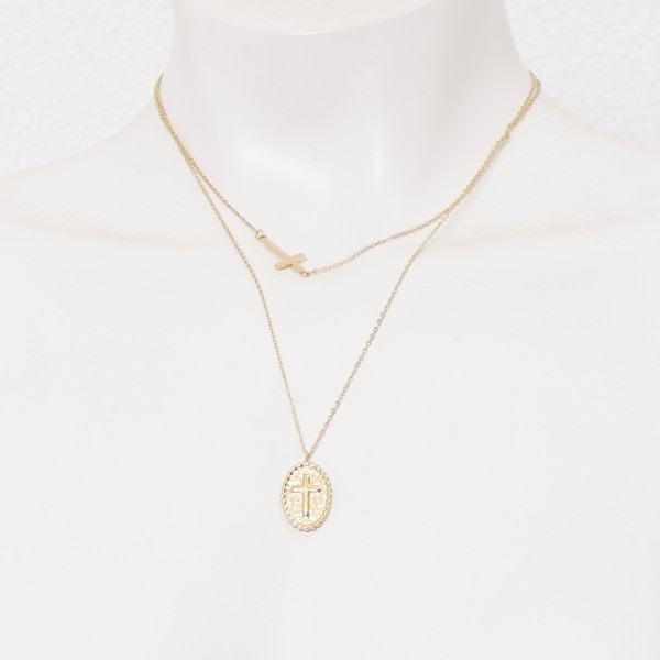 Stainless steel (surgical steel) necklace, nickel-free