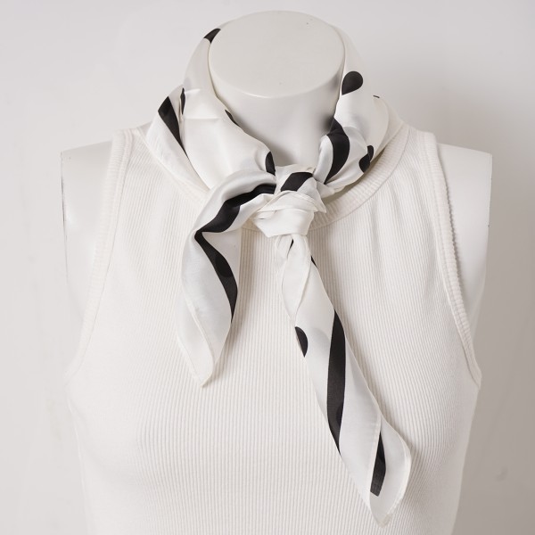 Satin scarf