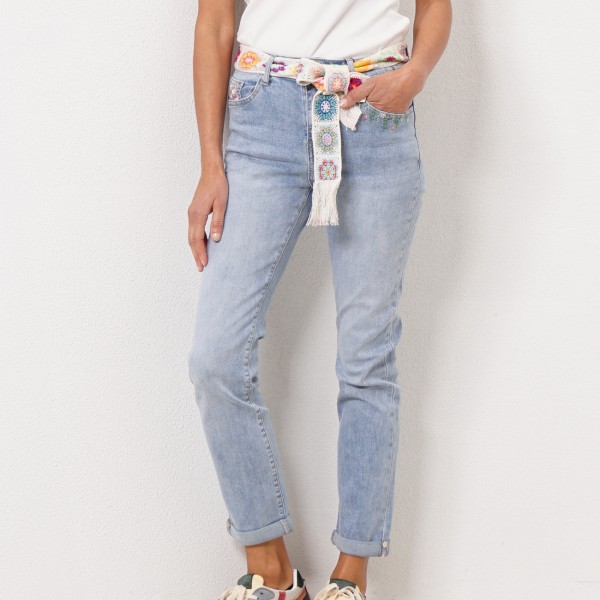 denim c/ embroidery
