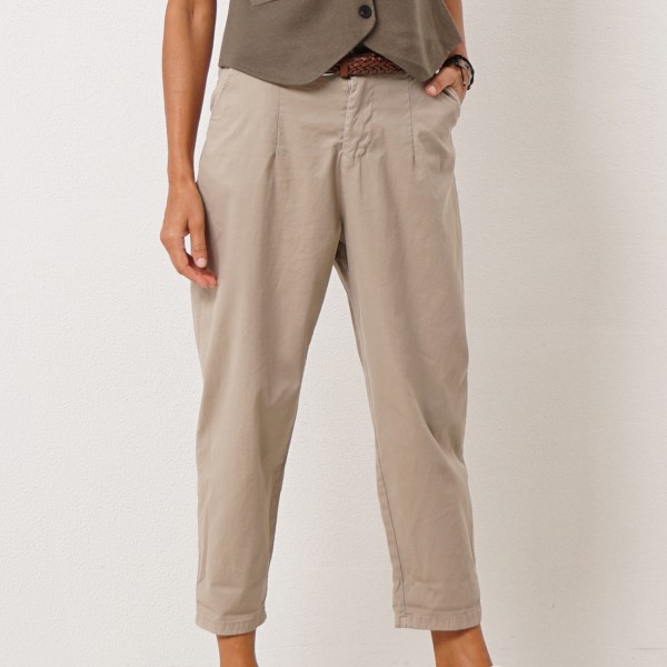 Twill pants with elastane (premium)