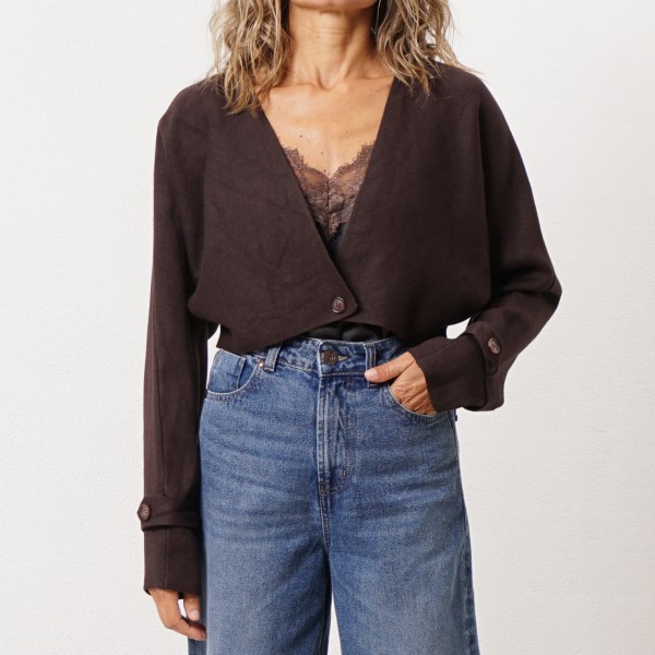 Knitted bolero