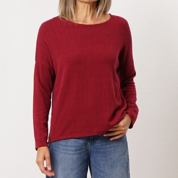 Knit blouse