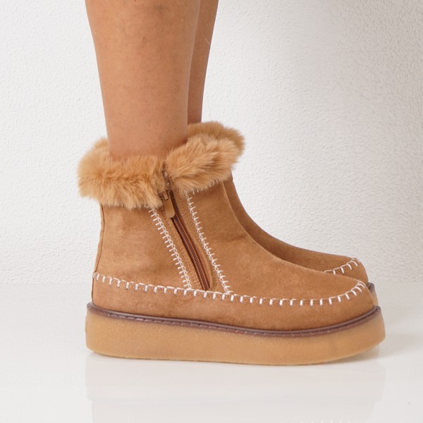 boots with fur
