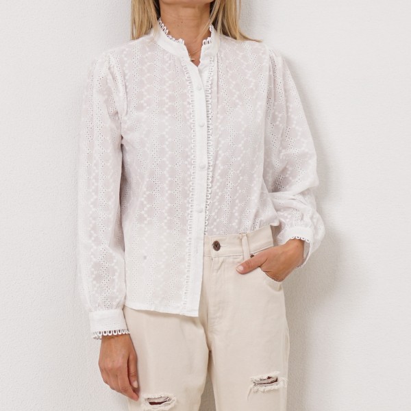 English Embroidery blouse
