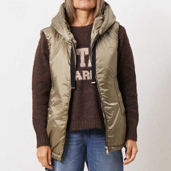 Vest with hood