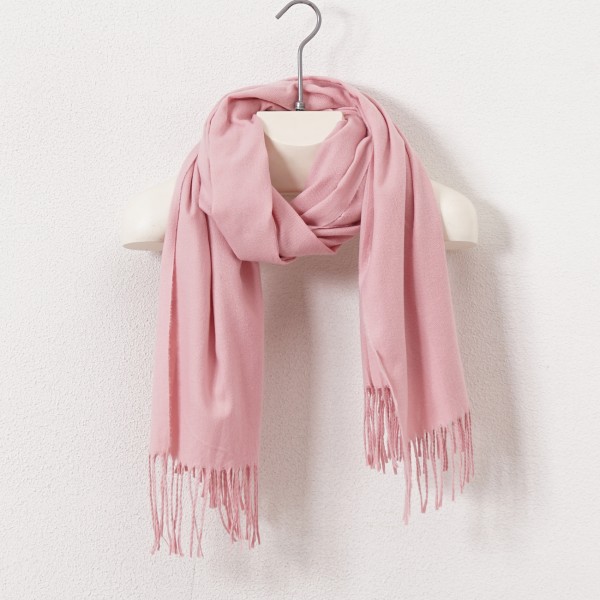 Fringed scarf (soft touch)
