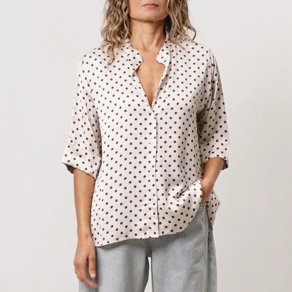 Satin blouse with rayon (premium)
