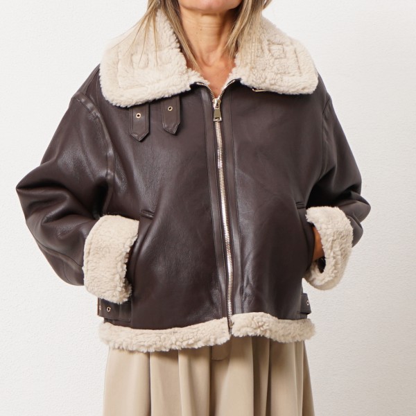 jacket with fur (premium)