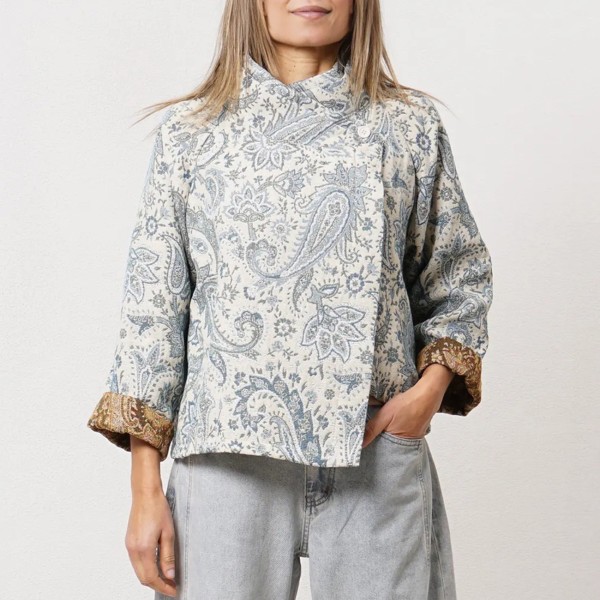 Asymmetrical (brocade) jacket