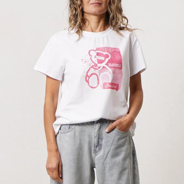 Cotton t-shirt with print