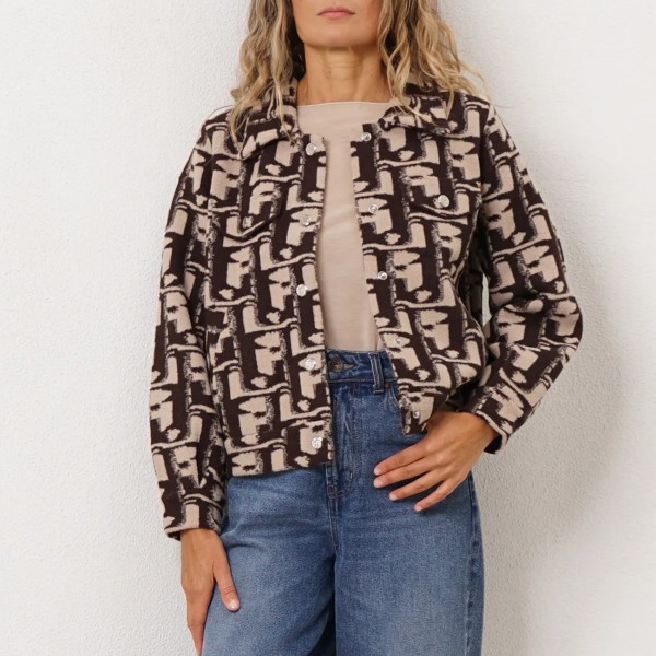 Cowboy jacket in a farmhouse style with spandex
