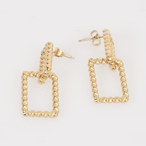 stainless steel earrings (surgical steel) without nickel