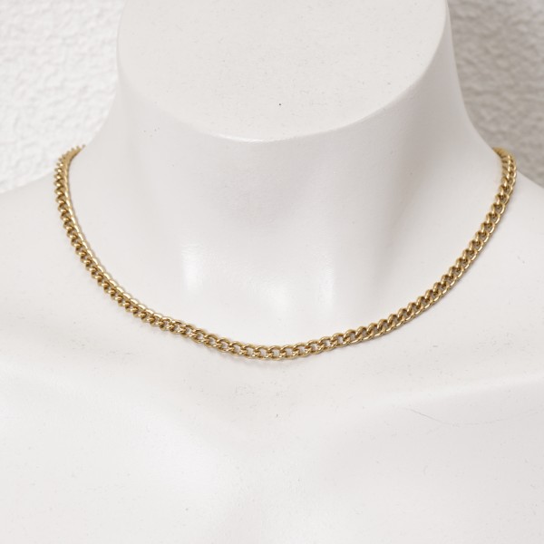 Stainless steel (surgical steel) s/nickel collar