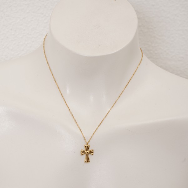 Stainless steel (surgical steel) necklace, nickel-free