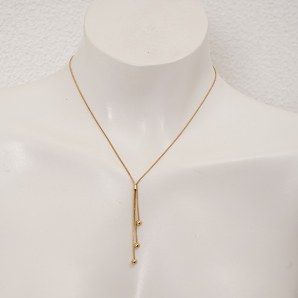 Stainless steel necklace (surgical steel) nickel-free