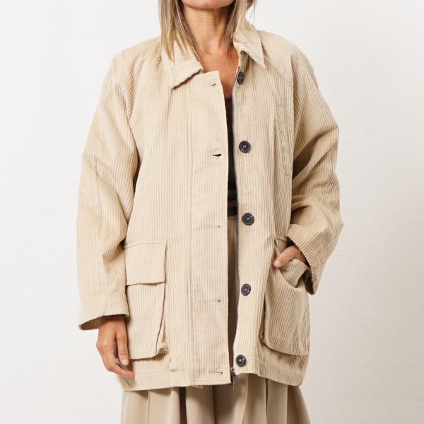 Corduroy parka (premium)