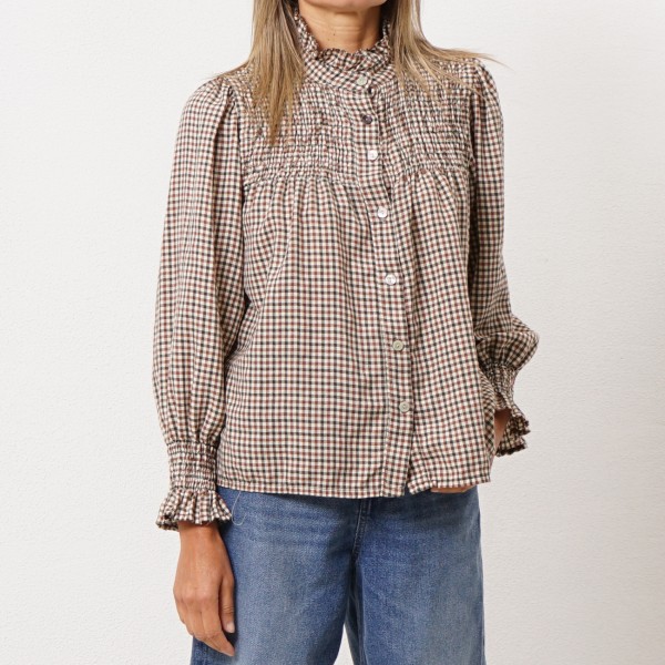 Vaisela blouse with ruffles