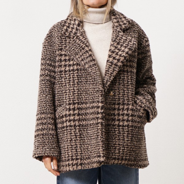 wool-lined farm coat