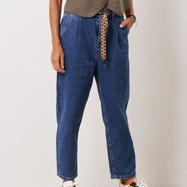 Jean balloon pants