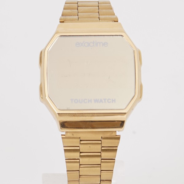 stainless steel digital watch