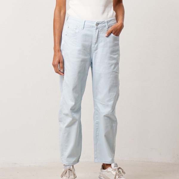 Balloon pants in twill fabric