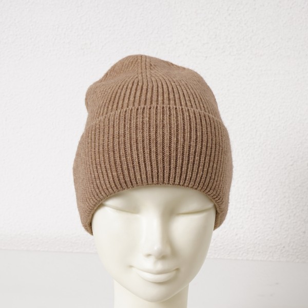 knitted hat with cashmere