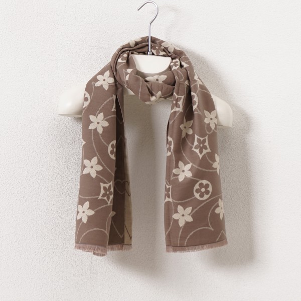 scarf with jacquard wool (soft touch)