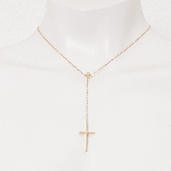 Stainless steel (surgical steel) necklace, nickel-free