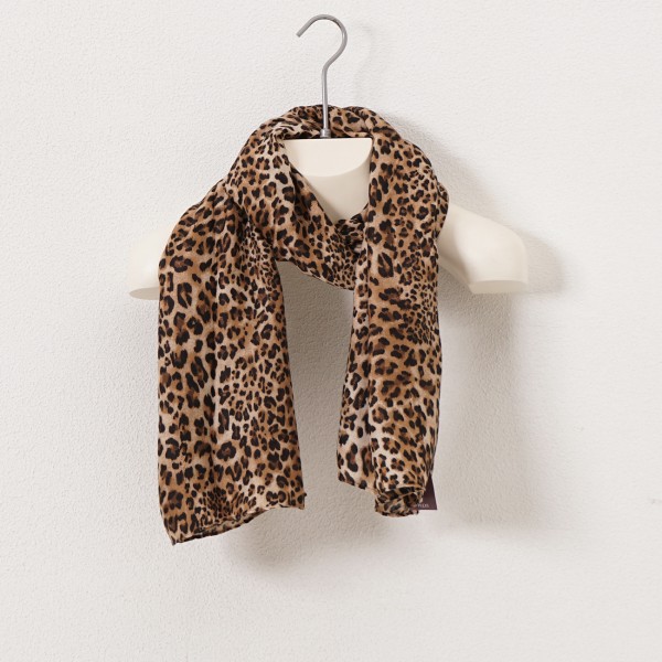 Animal print scarf