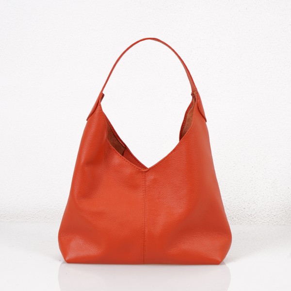 leather bag (hammered)