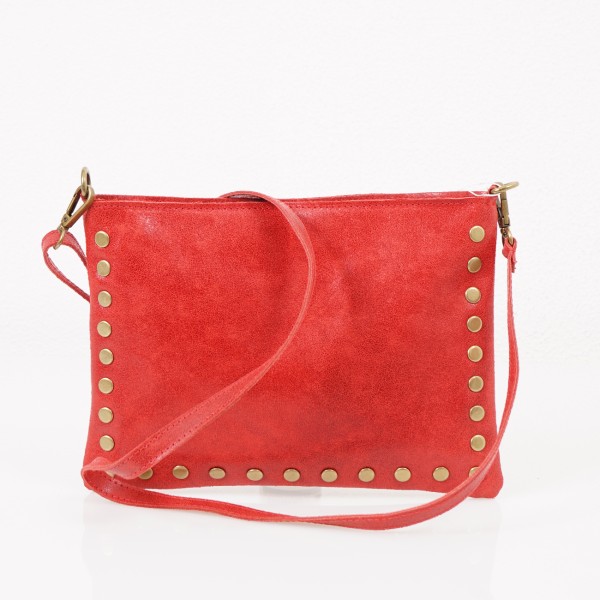 leather bag with studs