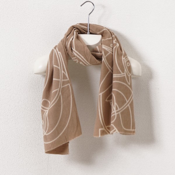 Scarf with wool (soft touch)