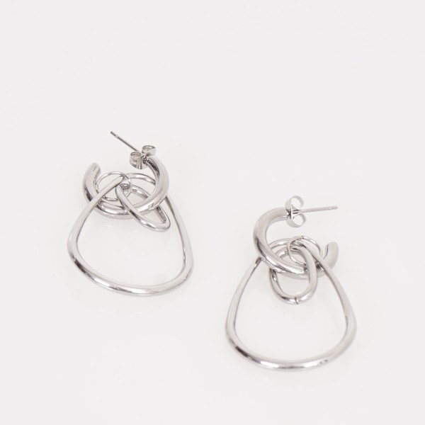 earrings in stainless steel (surgical steel) without nickel