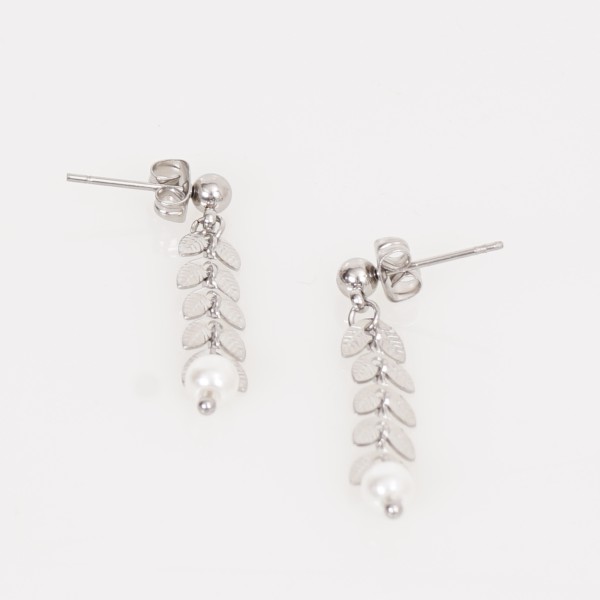 earrings in stainless steel (surgical steel) without nickel