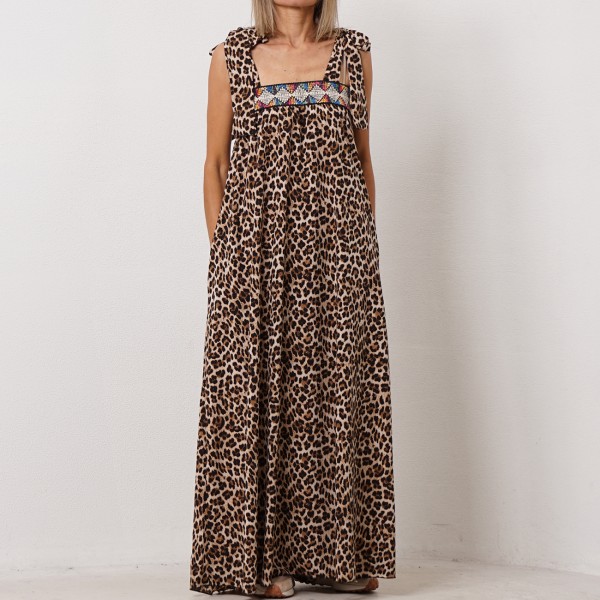 dress with elastics (jacquard)