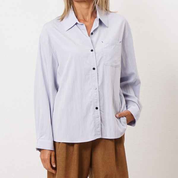 blouse with pocket + rayon