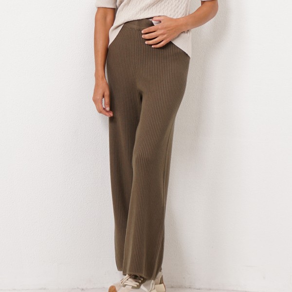 ribbed knit pantaloons