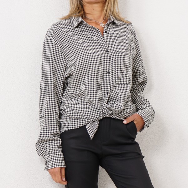 blouse (vichy pattern)